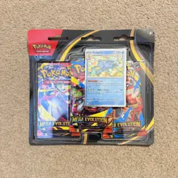 Pokemon TCG Mega Evolution 3-Pack Blister Golduck - Brand New & Sealed - Image 1