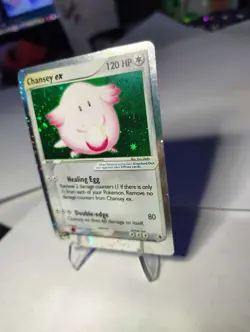 Chansey ex #96/109 Pokemon Card - Ruby & Sapphire 2003 RARE + PSA 10 Potential - Image 3