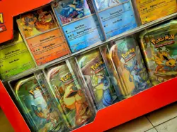 2025 Pokemon TCG Prismatic Evolutions Mini Tins Costco 8-Pack Brand New - Image 3