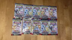 Pokemon Prismatic Evolutions Booster Pack Lot Of 10 Fast Shipping - Image 1