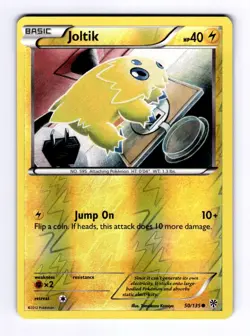 Joltik Plasma Storm #50 (2013) Common Reverse Holo NM Pokemon - Image 1