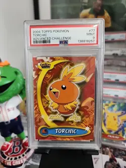 Torchic #77 Pokemon 2004 Topps Advance Challenge Non Holo - Image 1
