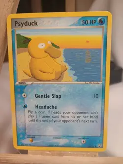 Pokemon Psyduck 70/109 TRR EX Team Rocket Returns Moderate Play - Image 2