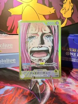 One Piece OP13-100 Jewelry Bonney Alt-Art Leader Carrying On His Will JP NM - Image 1