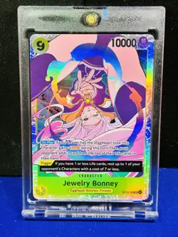 One Piece Carrying On His Will Jewelry Bonney OP13-108 Foil SP - PACK FRESH MINT - Image 1