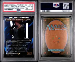 3149 Squall SeeD Mercenary 2025 MTG Final Fantasy #0547 Surge Foil PSA 10 - Image 3