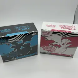 Black Bolt and White Flare Pokemon Center PC ETB Elite Trainer Box SEALED - Image 1