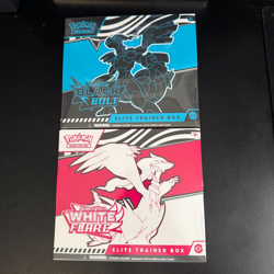 Black Bolt and White Flare Pokemon Center PC ETB Elite Trainer Box SEALED - Image 1