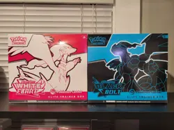 Black Bolt and White Flare Pokemon Center PC ETB Elite Trainer Box SEALED - Image 1