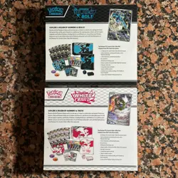 Black Bolt and White Flare Pokemon Center PC ETB Elite Trainer Box SEALED - Image 2