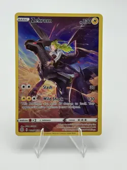 Zekrom TG05/TG30 Swsh09: Brilliant Stars Trainer Gallery Holo Pokemon TCG - NM - Image 1