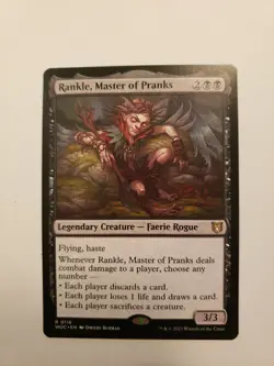 1x MTG - Rankle Master of Pranks (0116) - Commander: Wilds of Eldraine - WOC -NM - Image 1