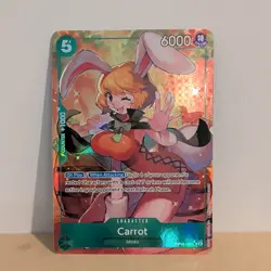 Carrot ALT ART Parallel OP08-023 SR Two Legends - One Piece TCG English M/NM - Image 1