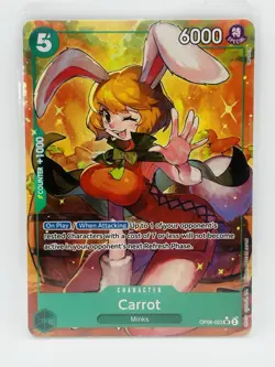 OP08-023 Carrot (English) Alt Art Parallel SR NM One Piece TCG Two Legends - Image 1