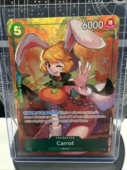Carrot (Alt Art) Parallel OP08-023 SR Two Legends - One Piece TCG English M/NM - Image 2