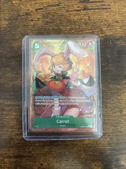 Carrot (Alt Art) Parallel OP08-023 SR Two Legends - One Piece TCG English M/NM - Image 1