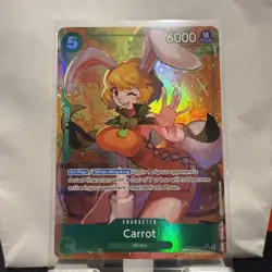 Carrot (Alt Art) Parallel OP08-023 SR Two Legends - One Piece TCG English M/NM - Image 1