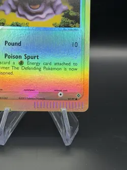 2003 POKEMON EX DRAGON SET GRIMER REVERSE HOLO CARD 57/97 - Image 5