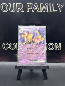Alakazam ex SVP050 151 Black Star Promo Pokemon Pokemon Card English Holo NM - Image 1