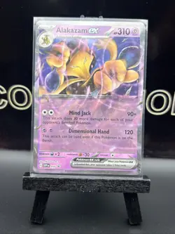Alakazam ex SVP050 151 Black Star Promo Pokemon Pokemon Card English Holo NM - Image 2