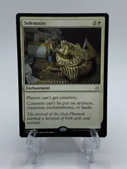 Solemnity - Hour of Devastation - MTG - Rare - Magic the Gathering - Image 1