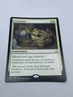 Solemnity - Hour of Devastation - MTG - Rare - Magic the Gathering - Image 2