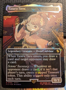 TATARU TARU Chocobo Track Foil - Final Fantasy MTG Magic: the Gathering - Image 1