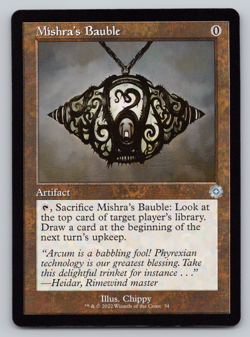 Mishra's Bauble Retro Frame Artifact - Brother's War - MTG - Image 1