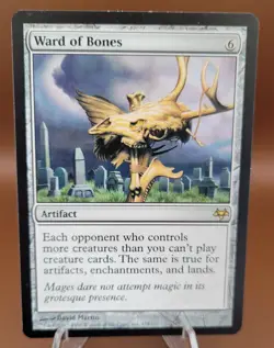 Ward of Bones x1 MTG Eventide Magic Light Play LP English - Image 1