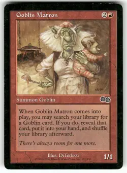Goblin Matron (USG) C The List Reprints 191/350 MTG LP - Image 1