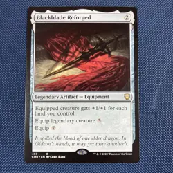CMR BLACKBLADE REFORGED 1x Rare Magic Commander Legends MTG NM - Image 1
