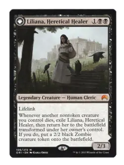 Liliana, Heretical Healer NM #106 Magic Origins MTG - Image 1