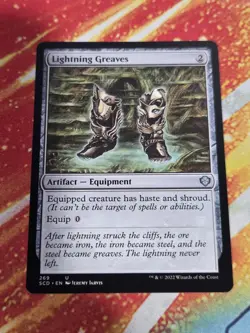 Lightning Greaves MTG Starter Commander Decks Regular 269 - Image 1