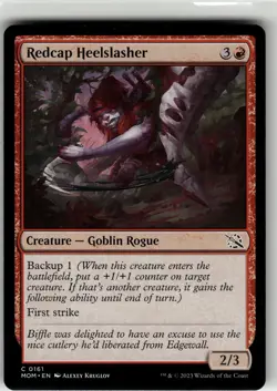 REDCAP HEELSLASHER March of the Machine #161 MOM(NM+)(MTG) - Image 1