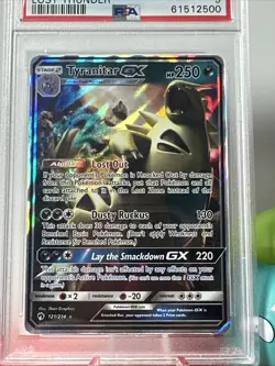 PSA 9 - Tyranitar GX 121/214 Sm-Lost Thunder Holo - Pokemon - Image 2