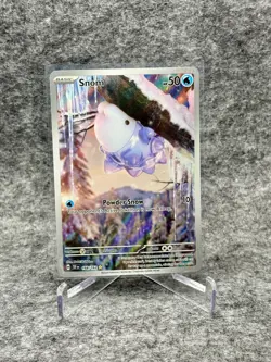 Pokemon SV SV05 Temporal Forces Snom 168/162 Illustration Rare IR NM - Image 1