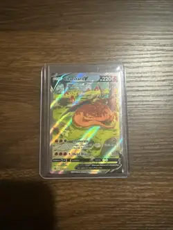 Pokemon TCG Charizard v SWSH260 Black Star Promo NM Raw - Image 1
