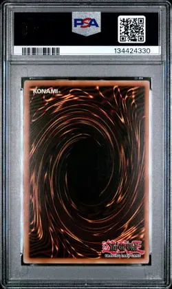 2003 YU-GI-OH! STARTER DECK: JOEY 1ST EDITION #001 RED-EYES B. DRAGON PSA 9 - Image 2