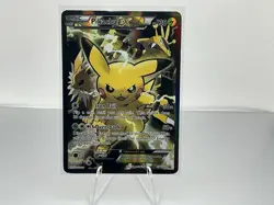 Pokemon Pikachu EX XY124 Black Star Promo 2016 Holo Card TCG - Image 1