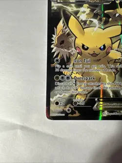 Pikachu EX XY124 XY Black Star Promo Pokemon TCG English - Image 4