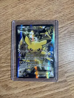 Pikachu EX XY124 XY Black Star Promo Pokemon TCG English LP - Image 1