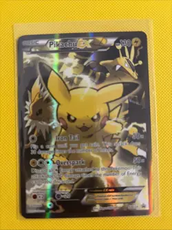 Pikachu EX XY124 - Pokemon TCG Black Star Promo Card - XY - Image 1