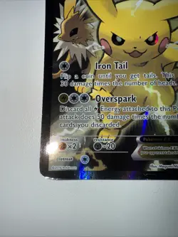 Pikachu EX XY124 XY Black Star Promo Pokemon TCG English - Image 4