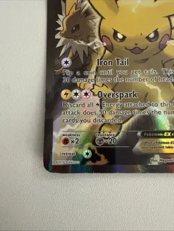 Pikachu EX XY124 XY Black Star Promo Pokemon TCG English - Image 5