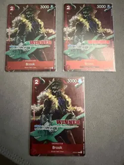 1x Brook ST01-011 One Piece Promos Tournament Pack Vol. 4 Winner NM - Image 1