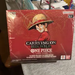 One Piece OP13 Carrying on His Will Booster Box 24 Packs Sealed English - Image 1