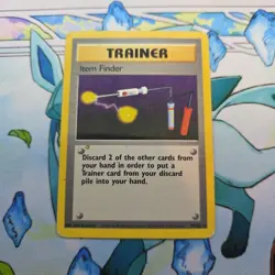 Item Finder 74/102 Rare Base Set Unlimited Pokemon TCG MP - Image 1
