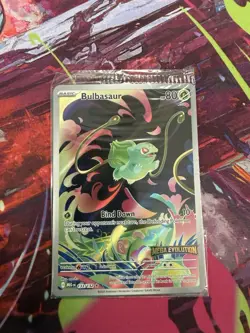Pokemon TCG Bulbasaur IR 133/132 Mega Evolutions Stamped SEALED! - Image 1