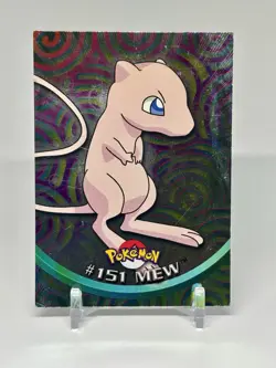 2000 Topps Pokemon TV Animation Edition Series 3 Holo Foil #151 Mew - MP - Image 1