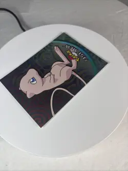 2000 Pokemon Topps TV Series 3 Mew HOLO Foil Blue Label #151 1st Edition - Image 5